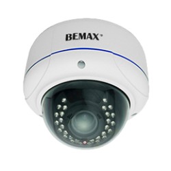 Telecamera Motorizzata IP 2.8-12mm, 1080p, 30 Led, 30M, PoE, Bemax