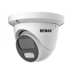 Telecamera Dome IP est. 5Mp 2.8mm, PoE, Dual-Light, Bemax